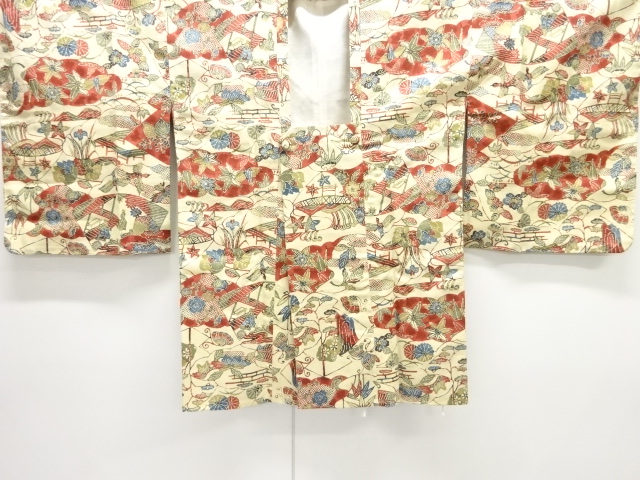 JAPANESE MICHIYUKI COAT / JODAI TSUMUGI / FLOWER & BIRD